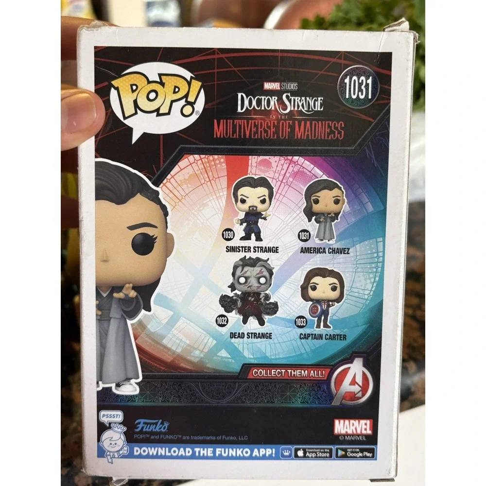 Funko Pop Marvel Doctor Strange Multiverse of Madness America Chavez 1031 Figure